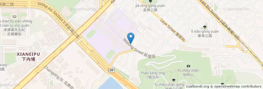 Mapa de ubicacion de 雅米早午餐 en 臺灣, 新北市, 臺北市, 大安區.