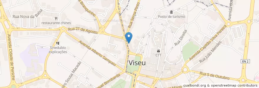 Mapa de ubicacion de EuroBic en Portugal, Centro, Viseu, Viseu Dão-Lafões, Viseu, União Das Freguesias De Viseu.