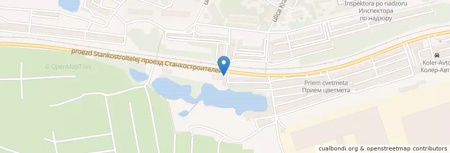 Mapa de ubicacion de Приём электроники en روسيا, Центральный Федеральный Округ, محافظة موسكو, Коломенский Городской Округ.