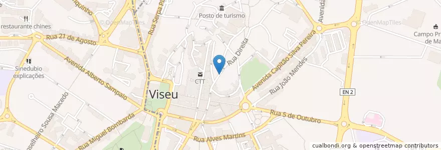 Mapa de ubicacion de Montepio en Portekiz, Centro, Viseu, Viseu Dão-Lafões, Viseu, União Das Freguesias De Viseu.