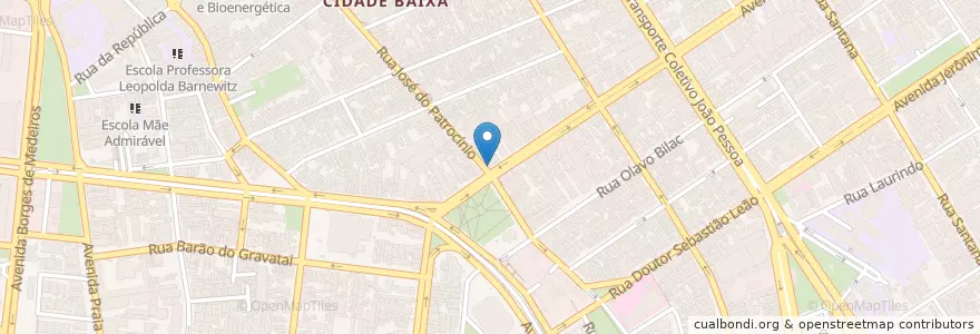 Mapa de ubicacion de Fermentô Pizzaria en Brazil, Jižní Region, Rio Grande Do Sul, Região Metropolitana De Porto Alegre, Região Geográfica Intermediária De Porto Alegre, Região Geográfica Imediata De Porto Alegre, Porto Alegre.