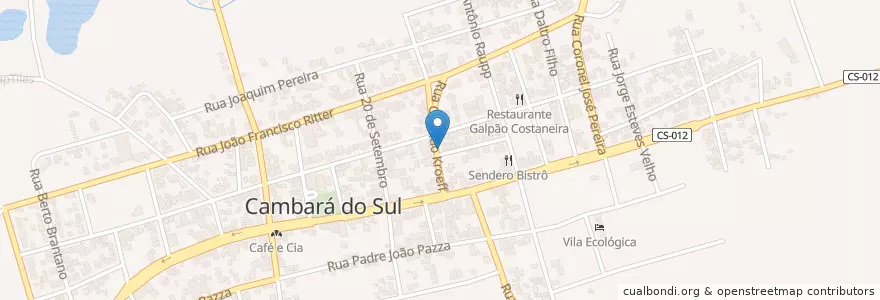 Mapa de ubicacion de Qui Bom en Бразилия, Южный Регион, Риу-Гранди-Ду-Сул, Região Geográfica Imediata De Caxias Do Sul, Região Geográfica Intermediária De Caxias Do Sul, Cambará Do Sul.