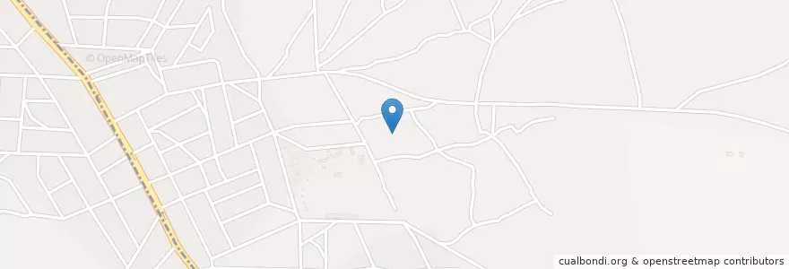Mapa de ubicacion de Ecole primaire en ブルキナファソ, Centre, Kadiogo, Saaba.