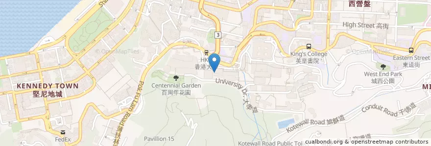 Mapa de ubicacion de Happy Cow en 中国, 广东省, 香港 Hong Kong, 香港島 Hong Kong Island, 新界 New Territories, 中西區 Central And Western District.