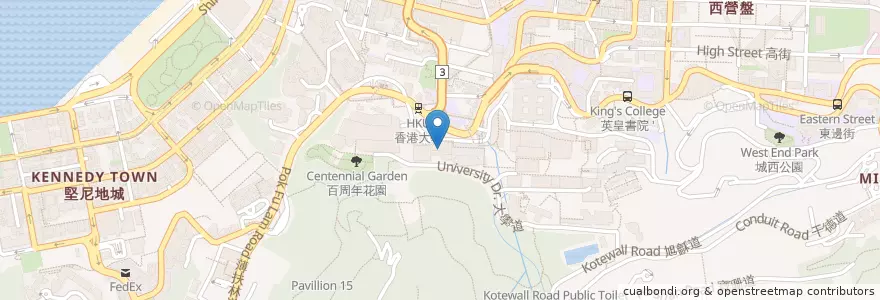 Mapa de ubicacion de Starbucks Coffee en 中国, 广东省, 香港 Hong Kong, 香港島 Hong Kong Island, 新界 New Territories, 中西區 Central And Western District.