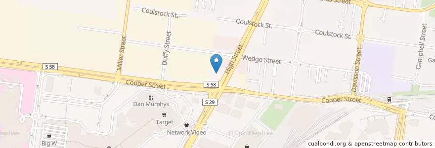 Mapa de ubicacion de 7-Eleven en Australia, Victoria, City Of Whittlesea.