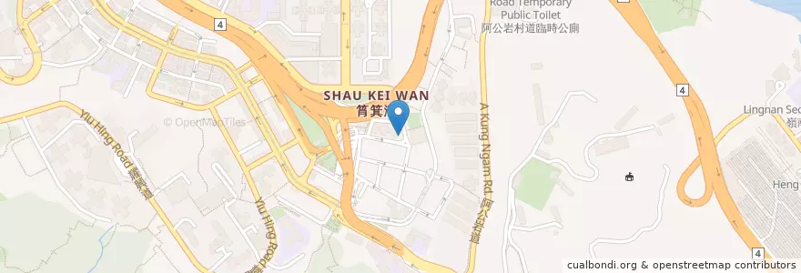 Mapa de ubicacion de OCBC Wing Hang Bank en 中国, 广东省, 香港, 香港島, 新界, 東區.
