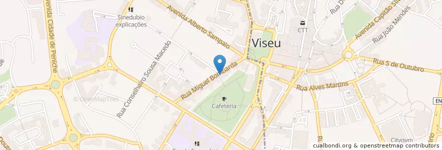 Mapa de ubicacion de DS Crédito en البرتغال, الوسطى, فيسيو, فيسيو داو لافويش, فيسيو, União Das Freguesias De Viseu.