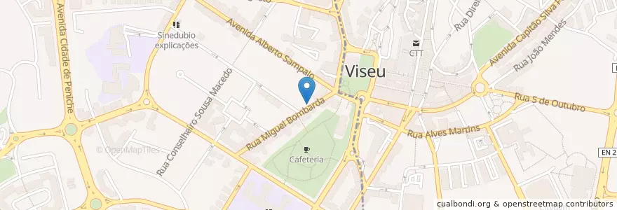 Mapa de ubicacion de Maria Ângela en Portugal, Centro, Viseu, Viseu Dão-Lafões, Viseu, União Das Freguesias De Viseu.