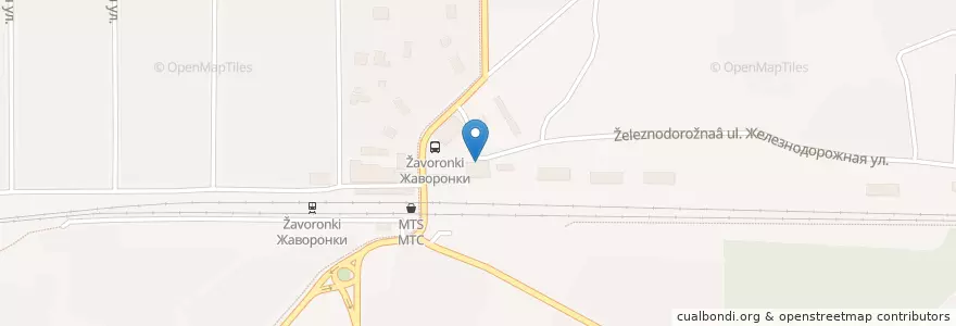 Mapa de ubicacion de Qiwi en Россия, Центральный Федеральный Округ, Московская Область, Одинцовский Городской Округ.