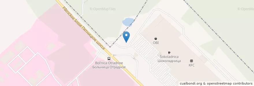 Mapa de ubicacion de Мой-ка! en Rusia, Distrito Federal Central, Óblast De Moscú, Городской Округ Красногорск.