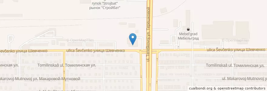 Mapa de ubicacion de Ресторан "Иволга" en Rússia, Приволжский Федеральный Округ, Оренбургская Область, Городской Округ Оренбург.