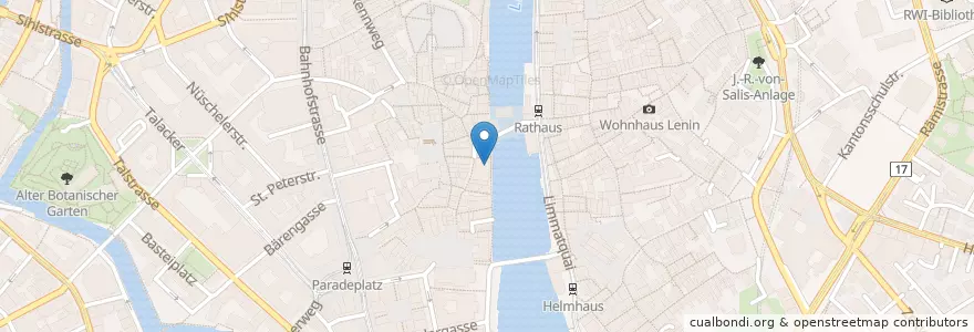 Mapa de ubicacion de Storchen en Switzerland, Zurich, District Zurich, Zurich.