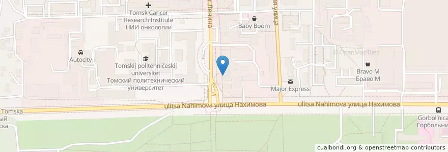 Mapa de ubicacion de MaxGrill en Rússia, Distrito Federal Siberiano, Томская Область, Томский Район, Городской Округ Томск.