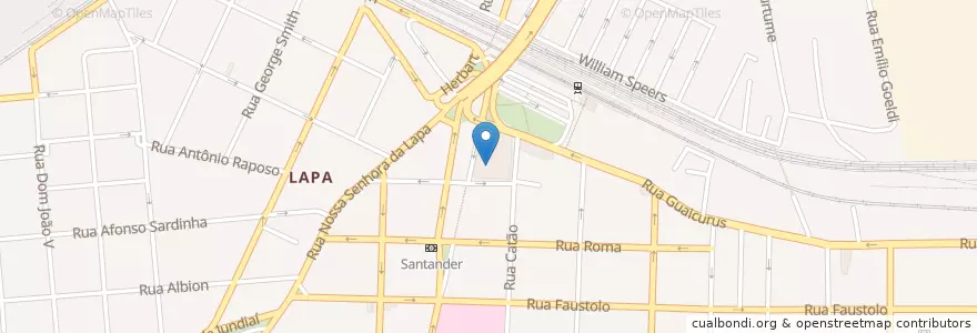 Mapa de ubicacion de Girafas en ブラジル, 南東部地域, サンパウロ, Região Geográfica Intermediária De São Paulo, Região Metropolitana De São Paulo, Região Imediata De São Paulo, サンパウロ.