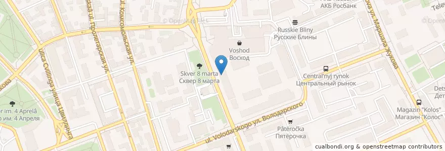 Mapa de ubicacion de Хорошая компания en Rusland, Приволжский Федеральный Округ, Оренбургская Область, Городской Округ Оренбург.