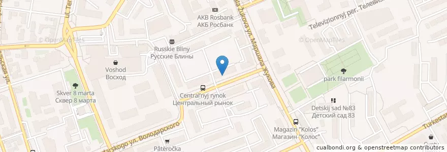 Mapa de ubicacion de Зеленая аптека Алтая en ロシア, 沿ヴォルガ連邦管区, オレンブルク州, オレンブルク管区.