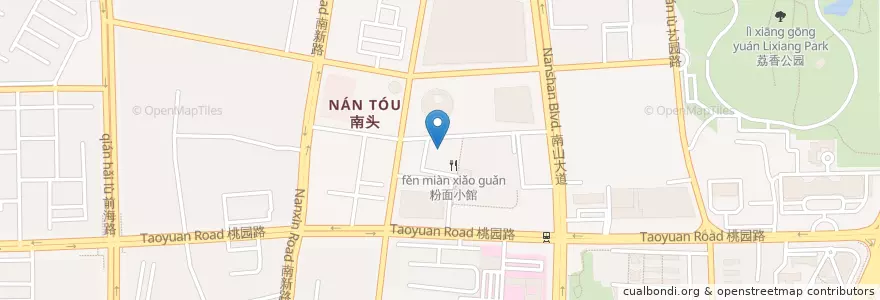 Mapa de ubicacion de 金翠皇宫 en 중국, 광둥성, 선전시, 南山区, 南头街道.