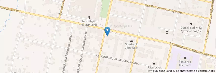 Mapa de ubicacion de Хоум Кредит энд Финанс банк en Rússia, Distrito Federal Central, Oblast De Moscou, Можайский Городской Округ.