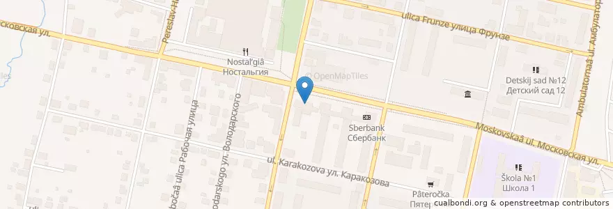 Mapa de ubicacion de Стардог!s en روسيا, Центральный Федеральный Округ, محافظة موسكو, Можайский Городской Округ.