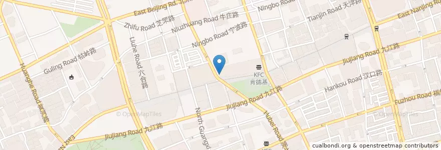 Mapa de ubicacion de 沈大成 en الصين, شانغهاي, 黄浦区.