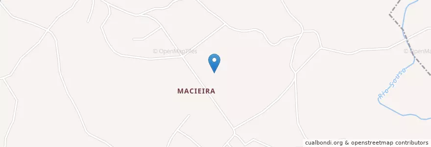 Mapa de ubicacion de Macieira en Португалия, Северный, Porto, Tâmega E Sousa, Lousada, Macieira.
