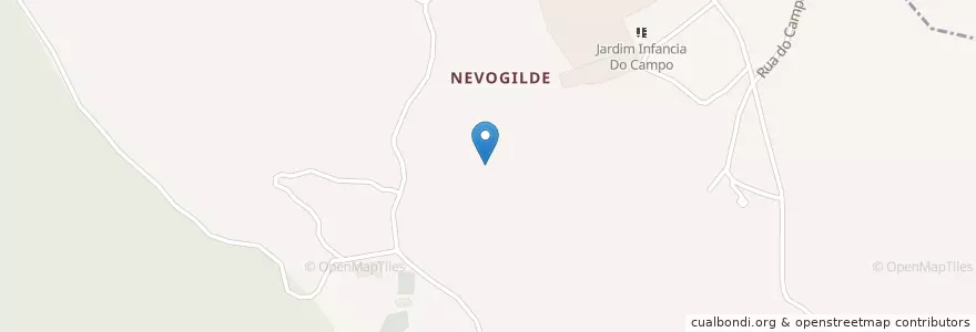 Mapa de ubicacion de Nevogilde en Португалия, Северный, Porto, Tâmega E Sousa, Lousada, Nevogilde.