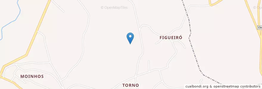 Mapa de ubicacion de Torno en Portekiz, Norte, Porto, Tâmega E Sousa, Lousada, Torno.