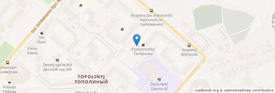 Mapa de ubicacion de Инмарко en Rusia, Distrito Federal De Siberia, Omsk, Омский Район, Городской Округ Омск.