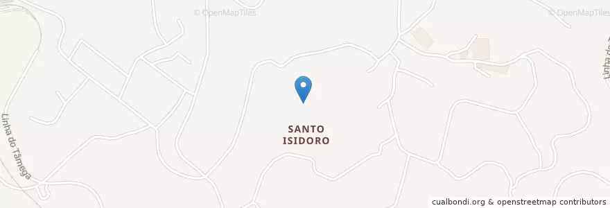 Mapa de ubicacion de Santo Isidoro e Livração en البرتغال, المنطقة الشمالية (البرتغال), Tâmega E Sousa, بورتو, Marco De Canaveses, Santo Isidoro E Livração.