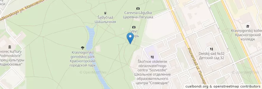 Mapa de ubicacion de Стардог!s en Russie, District Fédéral Central, Oblast De Moscou, Городской Округ Красногорск.