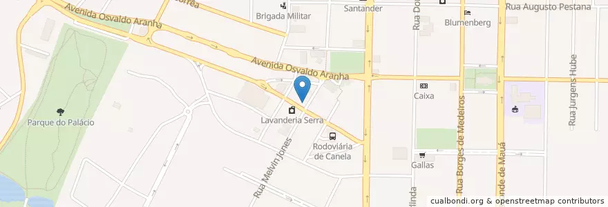 Mapa de ubicacion de Ipiranga en البَرَازِيل, المنطقة الجنوبية, ريو غراندي دو سول, Região Geográfica Imediata De Caxias Do Sul, Região Geográfica Intermediária De Caxias Do Sul, Canela.