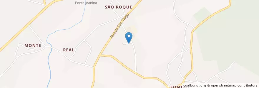 Mapa de ubicacion de Carvalhosa en 포르투갈, 노르트 지방, 포르투, Tâmega E Sousa, Paços De Ferreira, Carvalhosa.