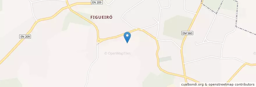 Mapa de ubicacion de Figueiró en البرتغال, المنطقة الشمالية (البرتغال), بورتو, Tâmega E Sousa, Paços De Ferreira, Figueiró.