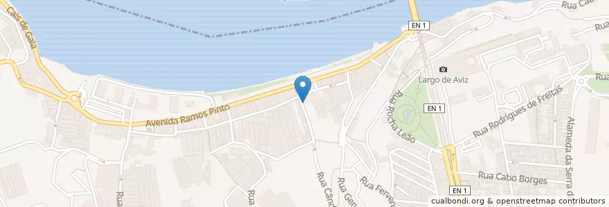 Mapa de ubicacion de Meet&Taste Portugal en Португалия, Северный, Área Metropolitana Do Porto, Porto, Vila Nova De Gaia, Santa Marinha E São Pedro Da Afurada.