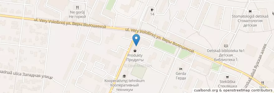 Mapa de ubicacion de Айболит en روسيا, Центральный Федеральный Округ, محافظة موسكو, Городской Округ Мытищи.