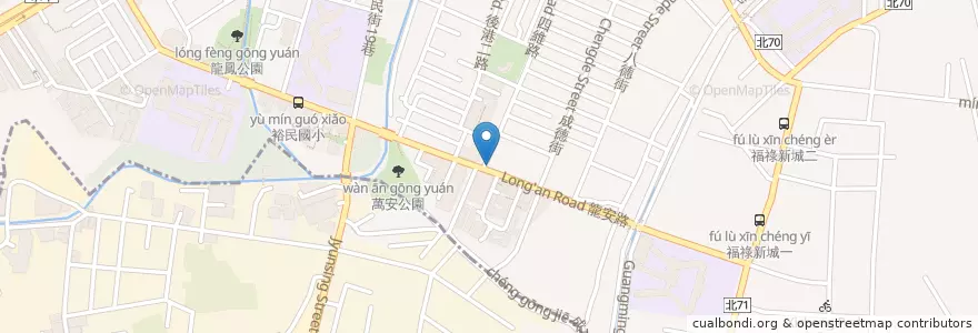 Mapa de ubicacion de 桶一天下 en 台湾, 新北市, 新荘区.