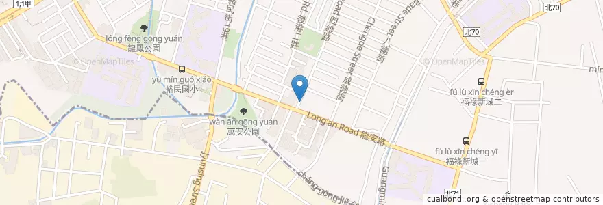Mapa de ubicacion de 美味鵝肉 en 台湾, 新北市, 新荘区.