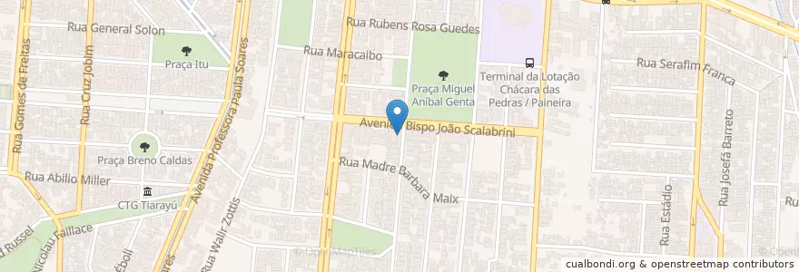 Mapa de ubicacion de Thao Yuan en Brazil, South Region, Rio Grande Do Sul, Metropolitan Region Of Porto Alegre, Região Geográfica Intermediária De Porto Alegre, Região Geográfica Imediata De Porto Alegre, Porto Alegre.