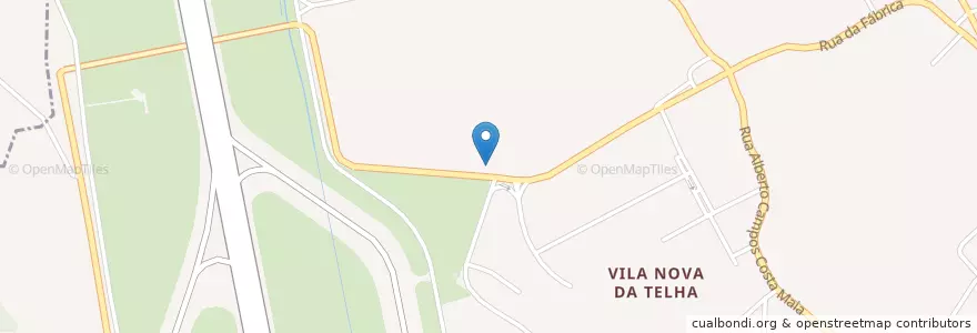 Mapa de ubicacion de Vila Nova da Telha en 葡萄牙, 北部大區, Porto, Área Metropolitana Do Porto, Maia, Vila Nova Da Telha.