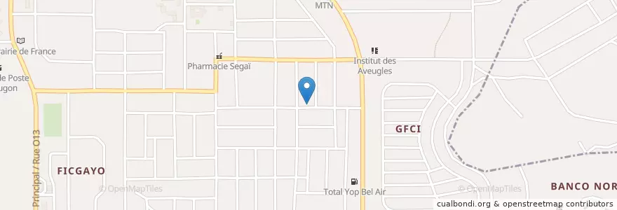 Mapa de ubicacion de Mission Internationale de Delivrance d'intercession et de Restauration en Costa De Marfil, Abiyán, Yopougon.