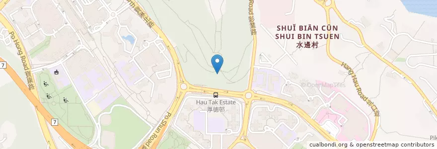 Mapa de ubicacion de 鴨仔山公廁 Duckling Hill Public Toilet en 중국, 광둥성, 홍콩, 신제, 西貢區 Sai Kung District.