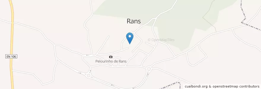 Mapa de ubicacion de Rans en پرتغال, Norte, Porto, Tâmega E Sousa, Penafiel, Rans.