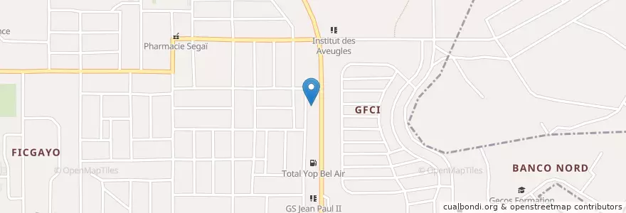 Mapa de ubicacion de Compagnie Africaine de Credit en ساحل العاج, أبيدجان, Yopougon.