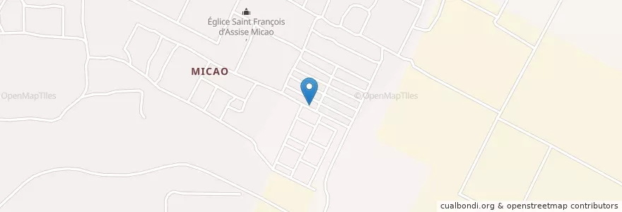 Mapa de ubicacion de Eglie Vase d'honneur en ساحل عاج, آبیجان, Yopougon.