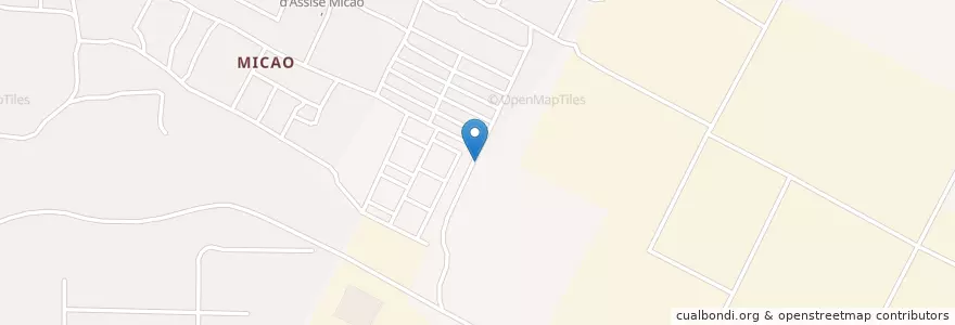 Mapa de ubicacion de Restaurant Africaine en Кот-Д’Ивуар, Абиджан, Yopougon.