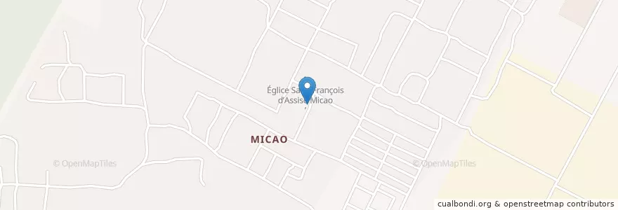 Mapa de ubicacion de boutique en Fildişi Sahili, Abican, Yopougon.