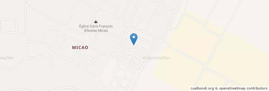 Mapa de ubicacion de Maquis La terrasse en 科特迪瓦, 阿比让, Yopougon.