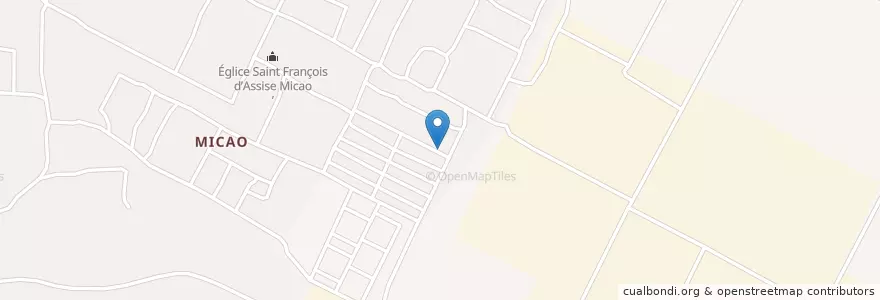 Mapa de ubicacion de Cyber en 코트디부아르, 아비장, Yopougon.