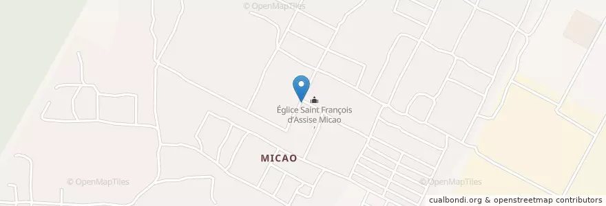Mapa de ubicacion de Eglise Evangélique du statut divin en ساحل العاج, أبيدجان, Yopougon.